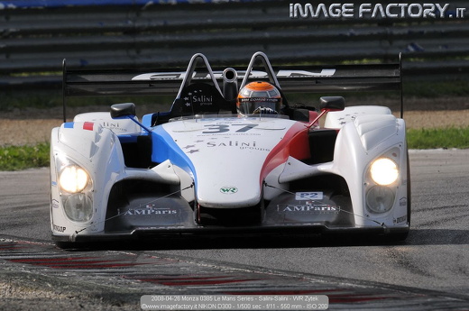 2008-04-26 Monza 0385 Le Mans Series - Salini-Salini - WR Zytek